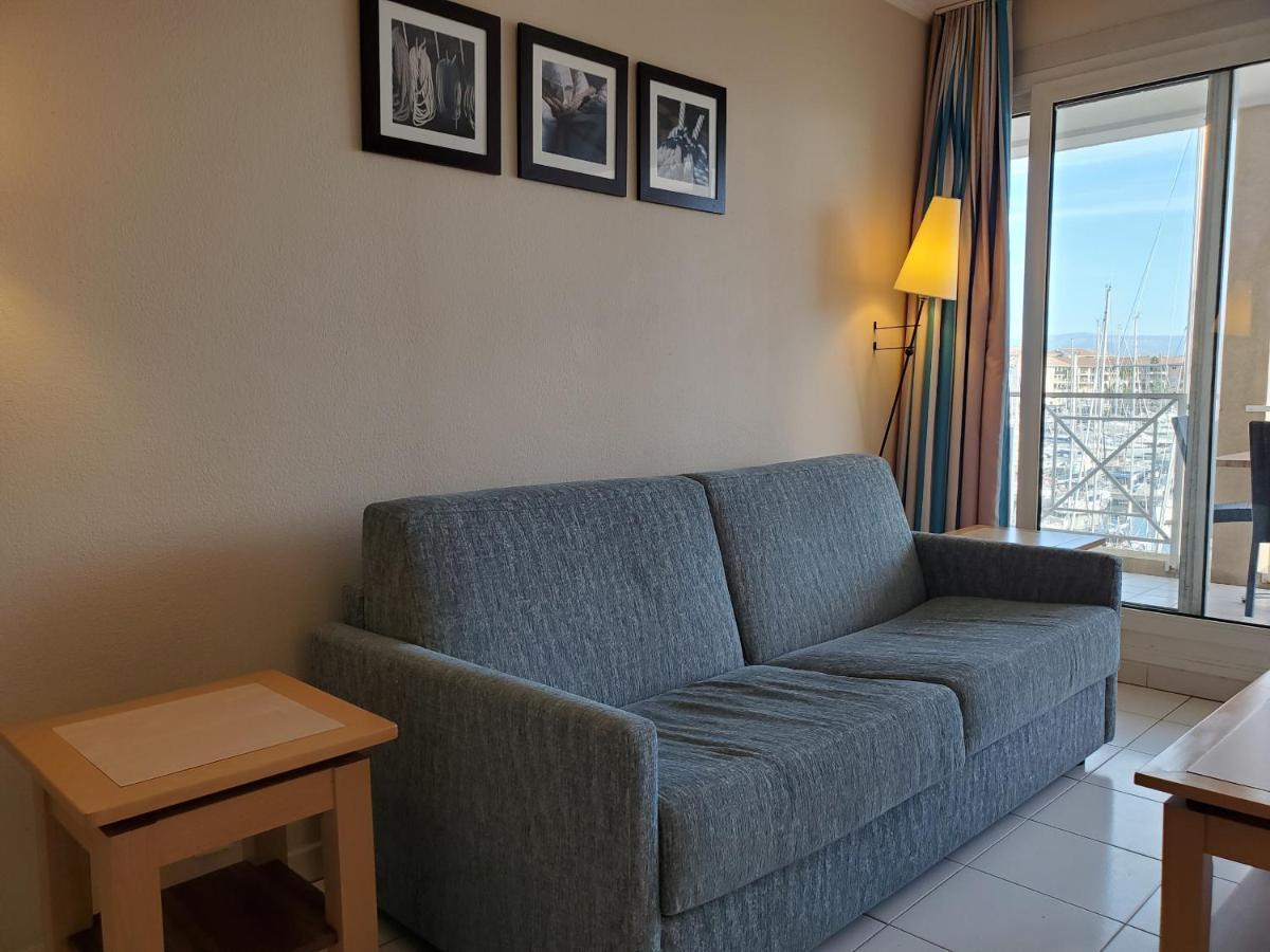 Cap Hermes Vue Port T2 40M2 Climatise 4 Personnes Фрежус Екстер'єр фото